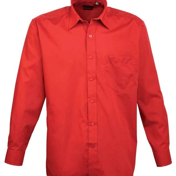 Premier Long Sleeve Poplin Shirt Thumbnail