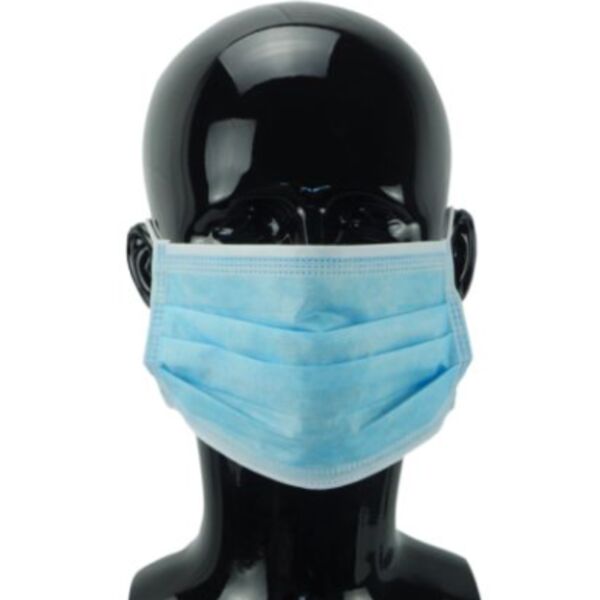 Shield DK01BL Blue 3ply Type IIR Ear Loop Disposable Face Masks Thumbnail