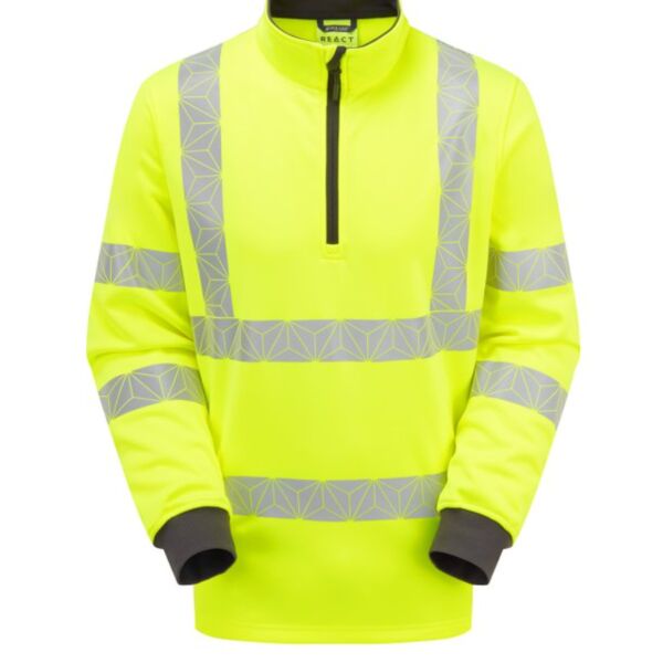 PULSAR® REACT Men's Yellow Quarter Zip Thumbnail