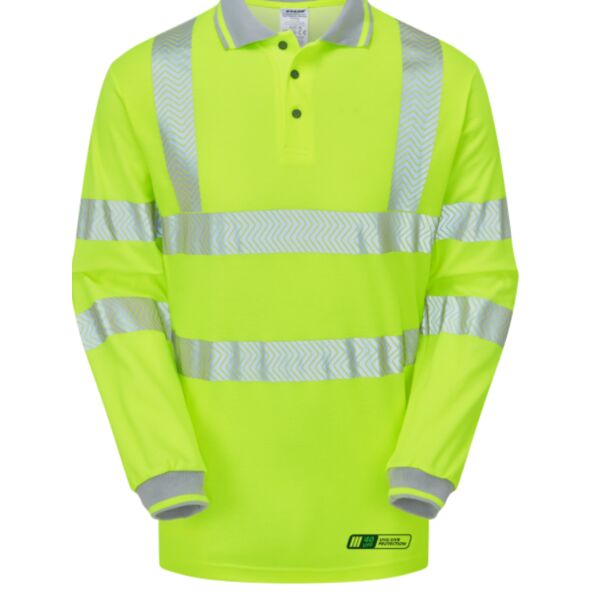 PULSAR® Long Sleeve Polo Shirt Thumbnail